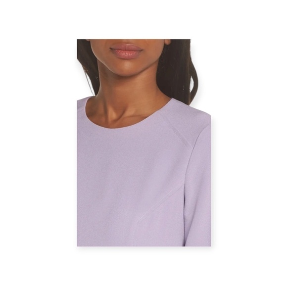 Vince Camuto Lavender Purple Kors Crepe Shift dress SZ 8 - Picture 6 of 14